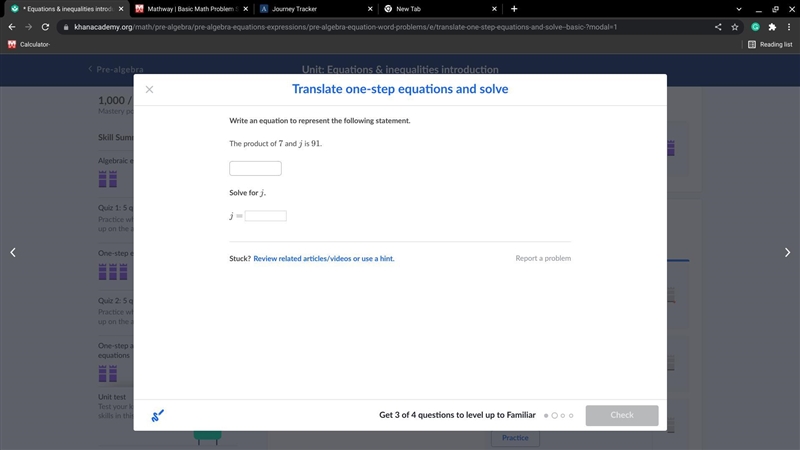 Equations and inequalities khan-example-1