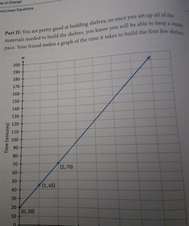 (a) How long did it take you to set up your building materials? How do you (b) How-example-1