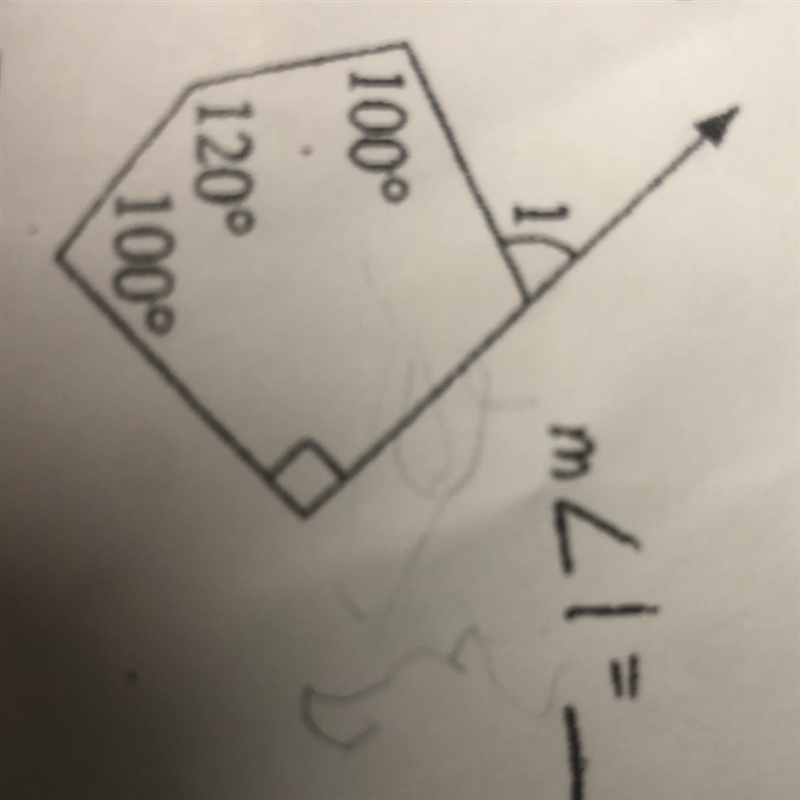 ML1= 100 120° 100 How to find the measurement-example-1