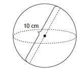 What is the approximate volume of this sphere? Don't forget to use the formula: V-example-1