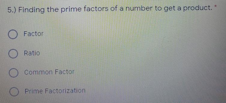 Finding the prime factors of a number to get a product.factorratiocommon factorprime-example-1