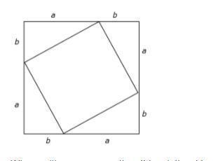 In this diagram, the area of the large square is equal to the combined areas of the-example-1