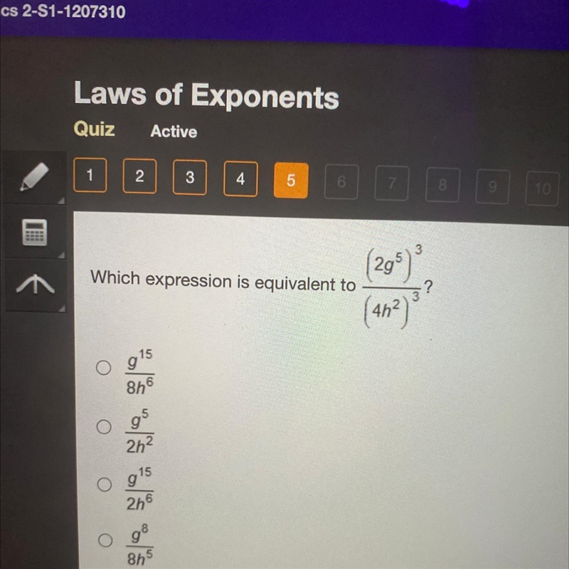 Which expression is equivalent to-example-1