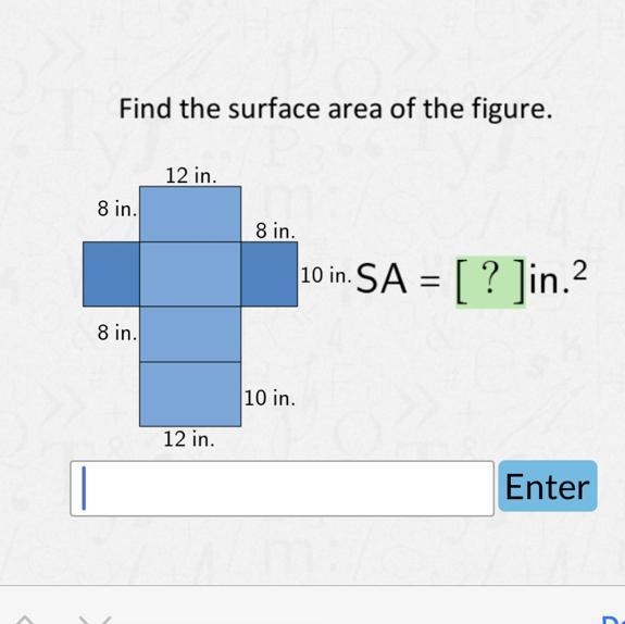 Find the surface area of this figure.-example-1