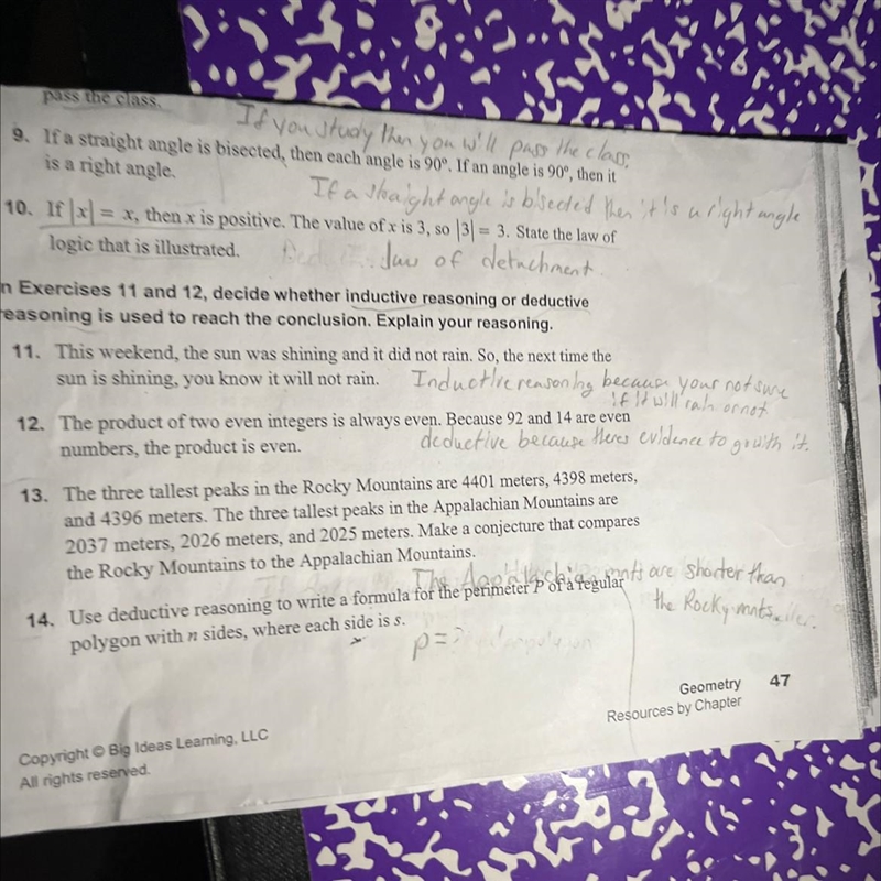 (Geometry 1) #14 please answer quickly❗️-example-1