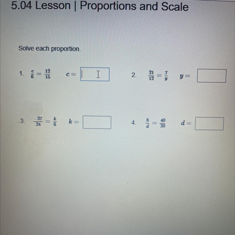 Solving for proportions-example-1