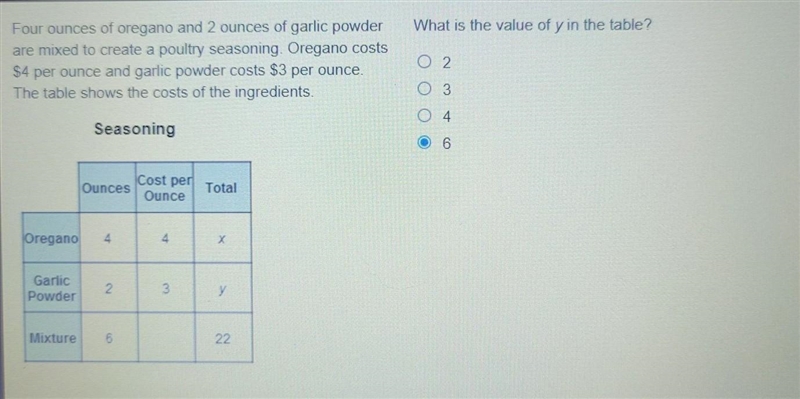 Four ounces of oregano and 2 ounces of garlic powder are mixed to create a poultry-example-1