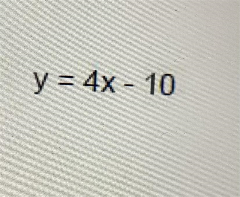 What’s the slope and y - intercept of this equation ?-example-1