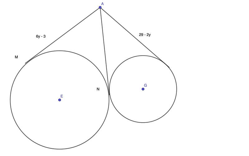 Find the length of AN given the figure below:-example-1