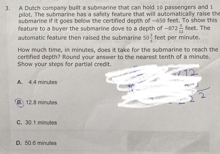 3. A Dutch company built a submarine that can hold 10 passengers and 1 pilot. The-example-1