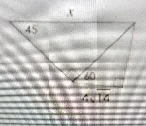 Right triangles trigonometry I dont understand how to solve this.​-example-1