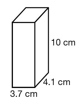 Calculate the surface area. Be sure to show how the area of each face is calculated-example-1