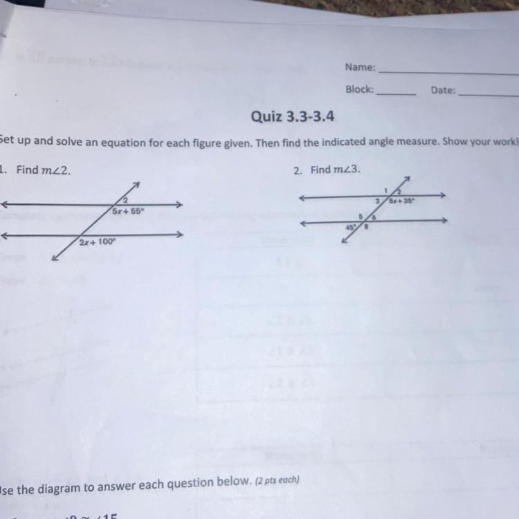 Hi! I really need help on 1 and 2.-example-1