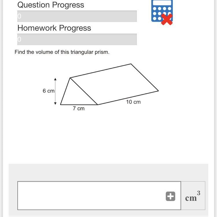 Find the volume of this triangular prism-example-1