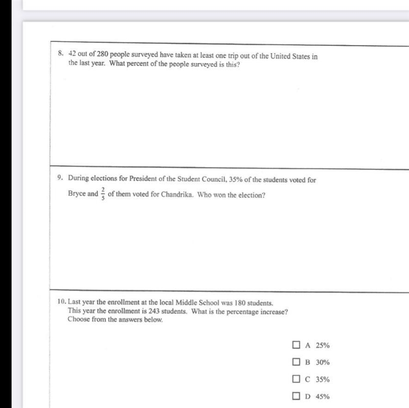 Answer number 8 and 9 please-example-1