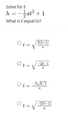 50pts to whoever can solve these literal equations correctly. please hurry!!!-example-3