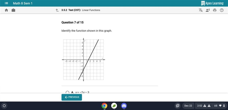 PLS HELP identify the function in this graph-example-1