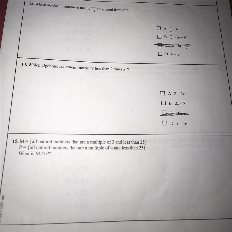 Answer number 14 please thank you.-example-1