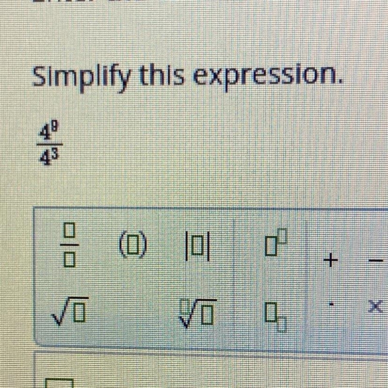 Simplify this expression-example-1