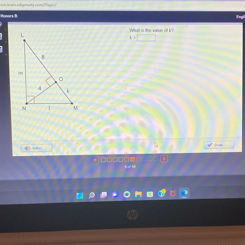 L E N 4 8 1 O k M What is the value of k? k=-example-1