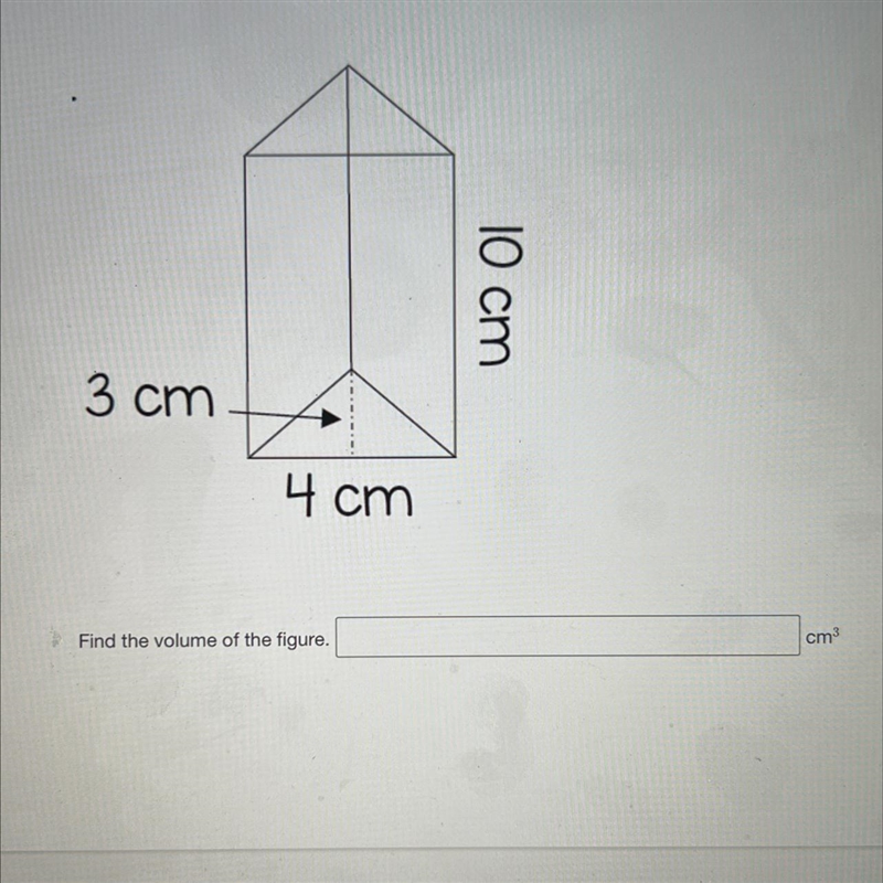 Find the volume of the figure. ____cm3-example-1