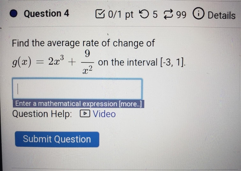 Find the average rate of change​-example-1