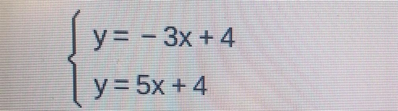 Solve the system of equations by graphing but Iwhere do I point on the graph ?-example-1