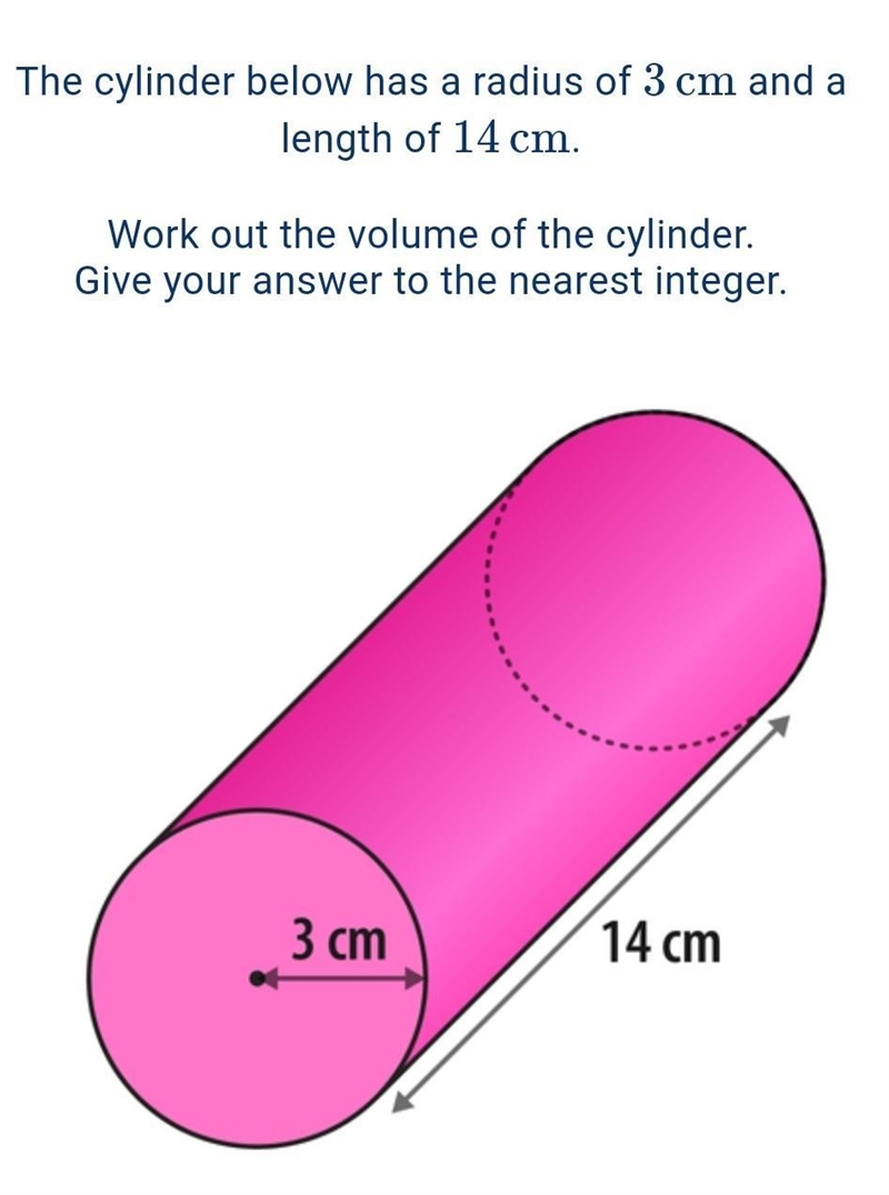 Pls solve I've attempted it loads of times and got the wrong answer The cylinder below-example-1