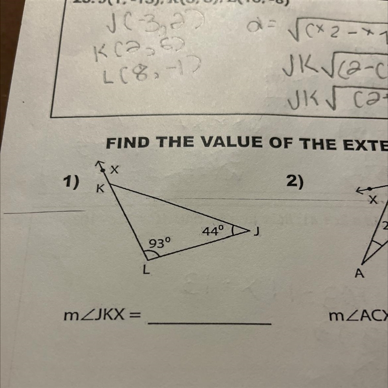 Find the value of the exterior or interior angle!!-example-1