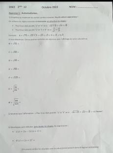 Bonjour, je vous demande de l'aide pour ce gros exercice de maths niveau seconde merci-example-1