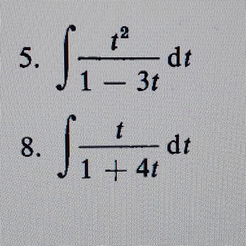 Integrate this two questions ​-example-1