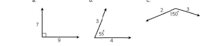 Pls help calculate the dot product of each pair of vectors-example-1