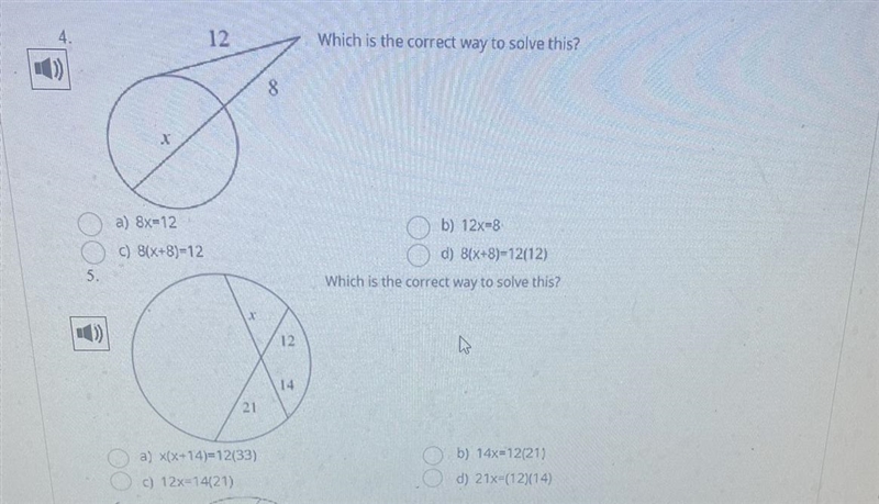 How do I solve number 4 and 5 to get the correct answer?-example-1