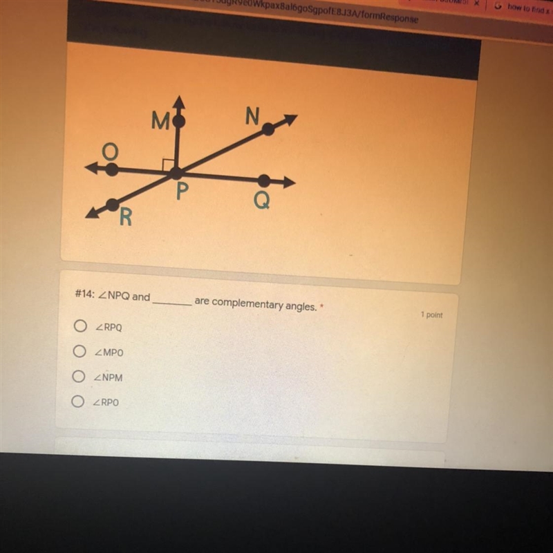 Which ones are complementary angles? Which ones are also supplementary angles? MPN-example-1