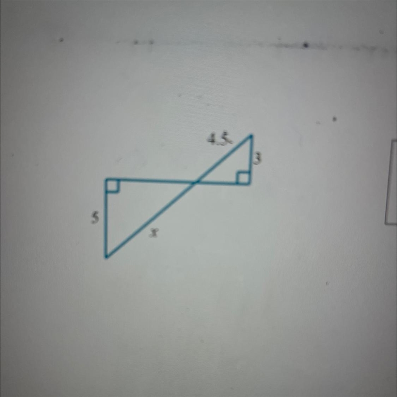 Find the length of x-example-1