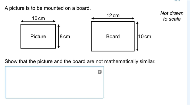 a picture is to be mounted on a board. show that the picture and the board are not-example-1