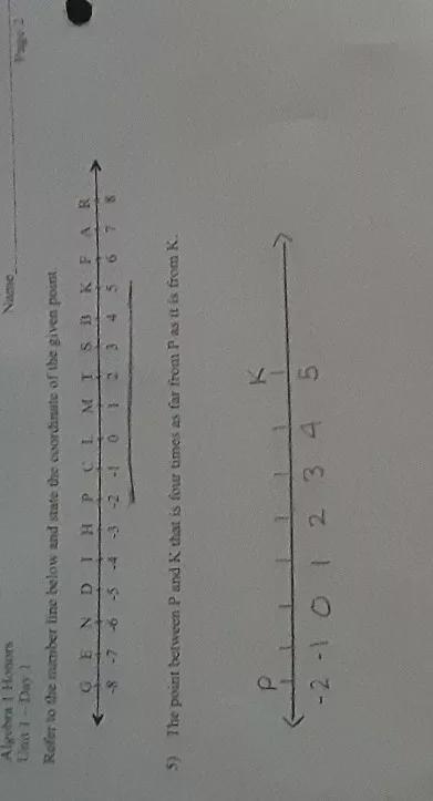 The point between p and k that is four times as far from p as it is k-example-1