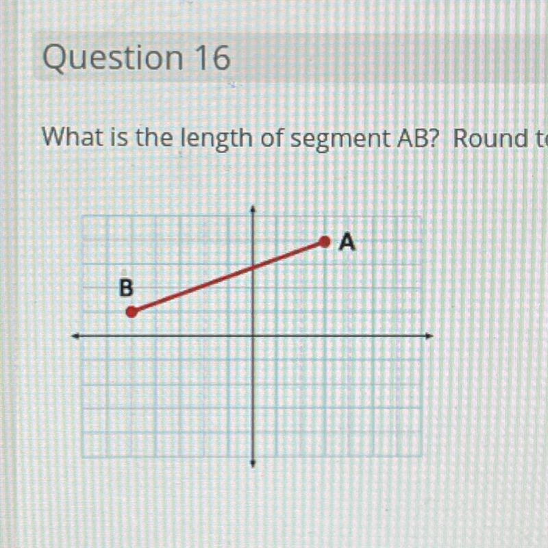 What is the slope of segment AB? Round to the nearest tenth-example-1