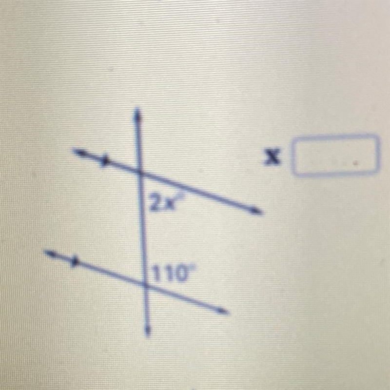 Find the value of x-example-1