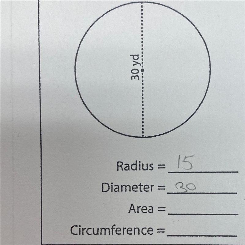 How to find area and circumference-example-1