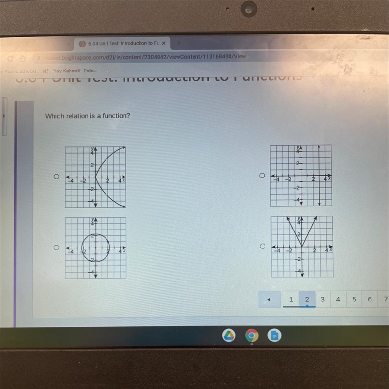 Which relation is a function? Help please-example-1