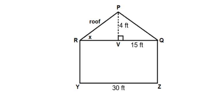 (a) The angle pitch of a roof is safest when measuring between 18° – 27°. According-example-1