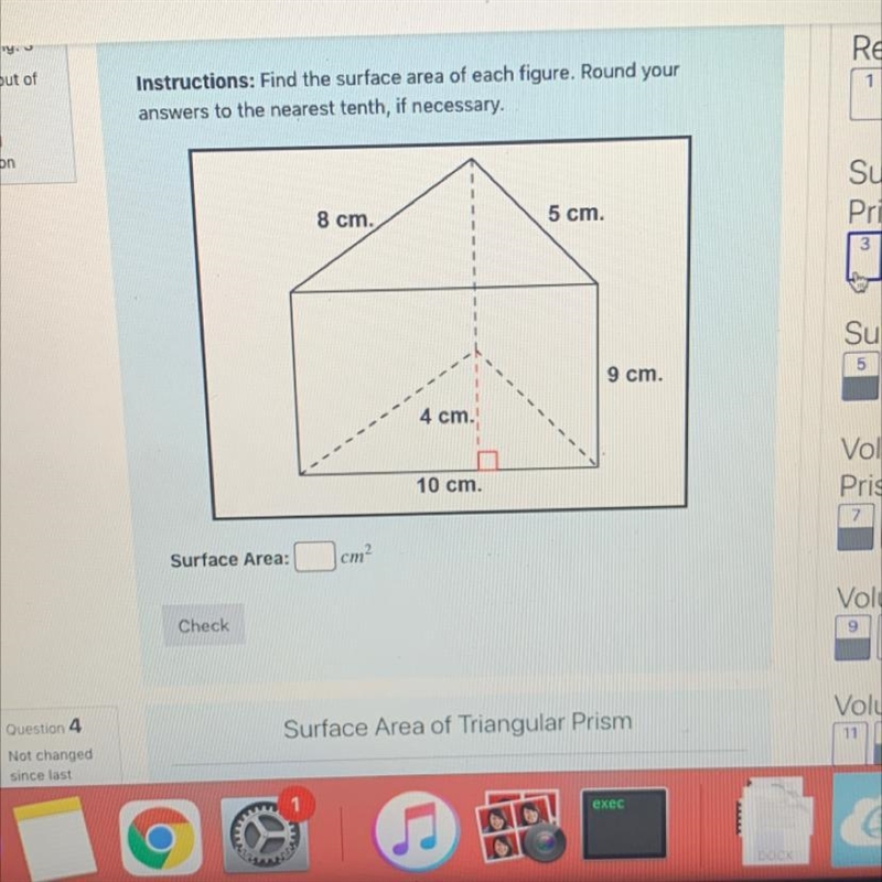 Help me please find the surface area:-example-1