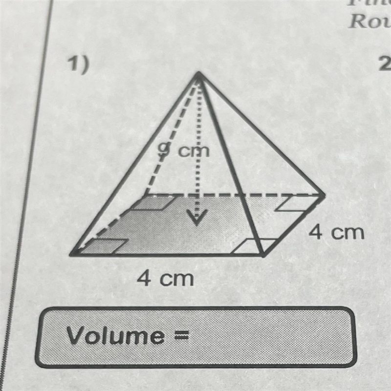 Volume of pyramids cones and spheres-example-1