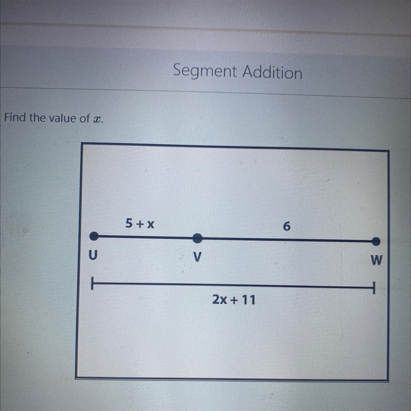 Find the value of x-example-1