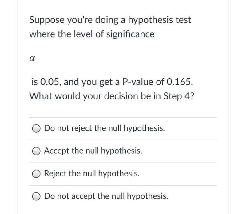 Suppose you're doing a hypothesis test where the level of significance is 0.05, and-example-1