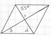 Find the measure of the numbered angles-example-1