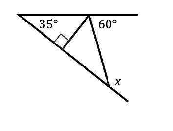 Can somone help me this with sorry for the repost btw. Find the value of x-example-1