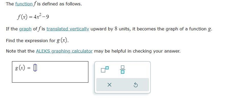 Find the expression for g(x)-example-1