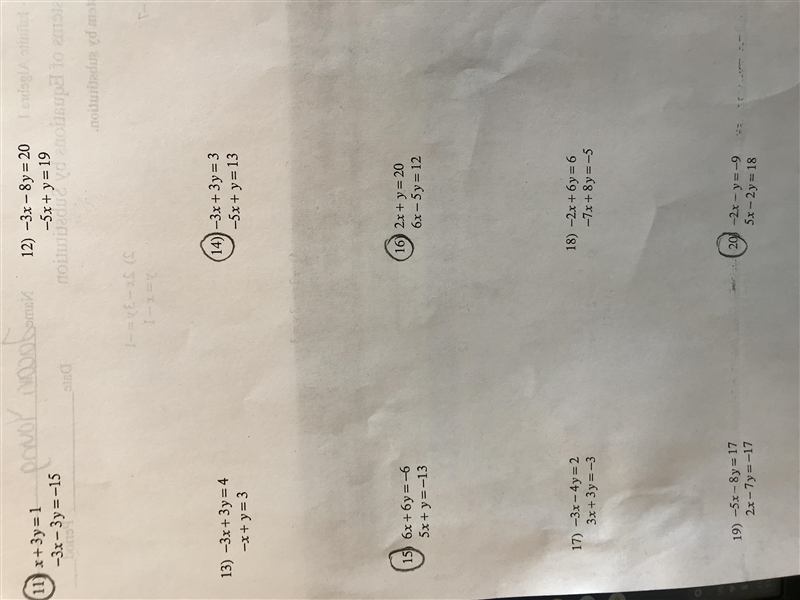 What are the answers for these 11, 14, 15, 16 and 20.-example-1